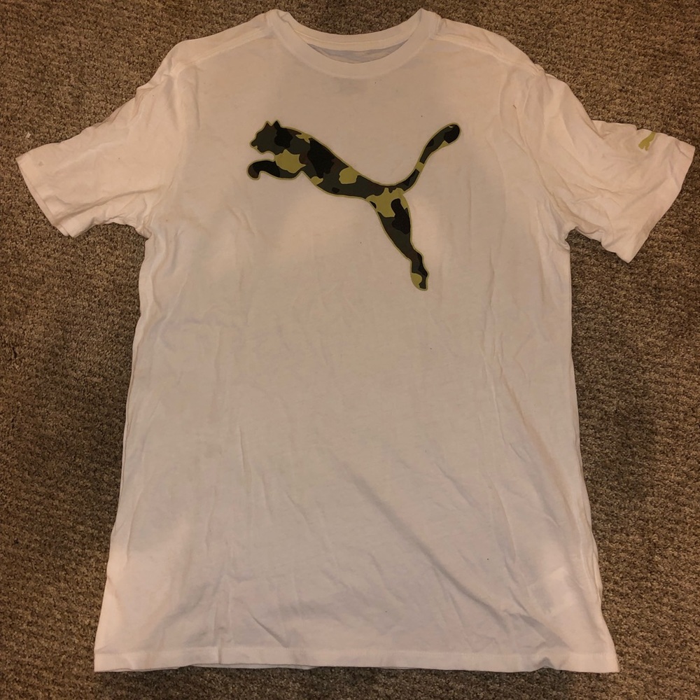 Men’s Camo Logo Puma T-Shirt